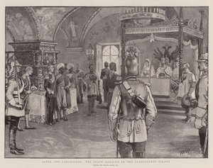 After the Coronation, the State Banquet in the Granovitaya Palata